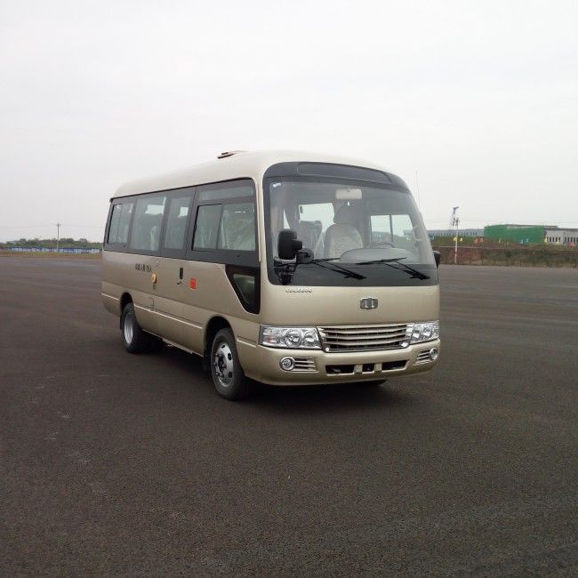 Xe buýt Coaster động cơ Diesel 7m với 27 chỗ ngồi, hệ thống treo nhíp lá và tay lái LHD RHD