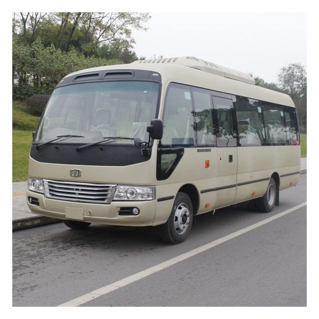 7m xe buýt diesel Coaster xe buýt hướng dẫn 5 bánh xe 26 chỗ ngồi trong thành phố cho giao thông công cộng.