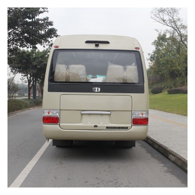 7m xe buýt Diesel Coaster Leaf Spring 26 chỗ ngồi minibus cho giao thông nội thành.