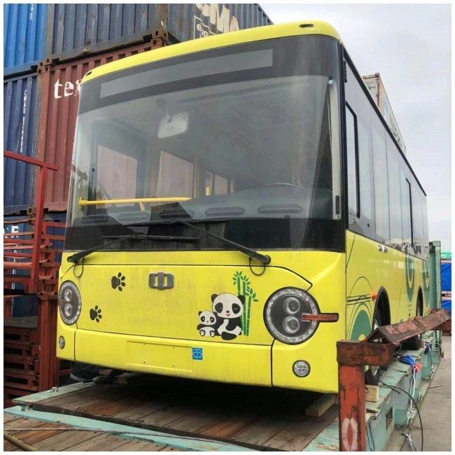 7Xe buýt thành phố diesel.3m Xe buýt đô thị với động cơ phía sau 25 chỗ ngồi và tiêu chuẩn khí thải Euro 4