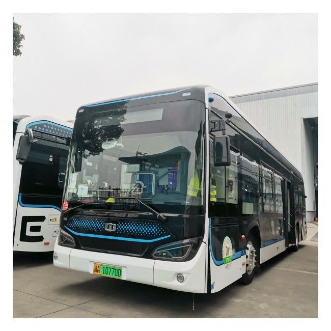 Xe buýt điện tinh khiết 12 M LHD xe buýt điện tự động EV Innercity 46 chỗ ngồi với treo khí