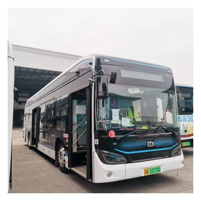 Xe buýt điện tinh khiết 12m E Xe buýt sàn thấp Xe buýt năng lượng mới 46 chỗ cho giao thông công cộng.