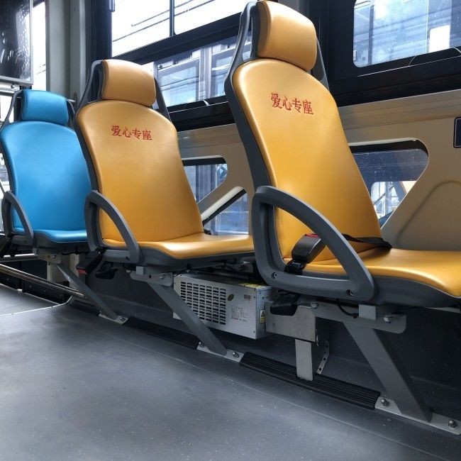 Xe buýt thành phố điện điều khiển LHD với treo trên không và 650KM dặm cho giao thông đô thị