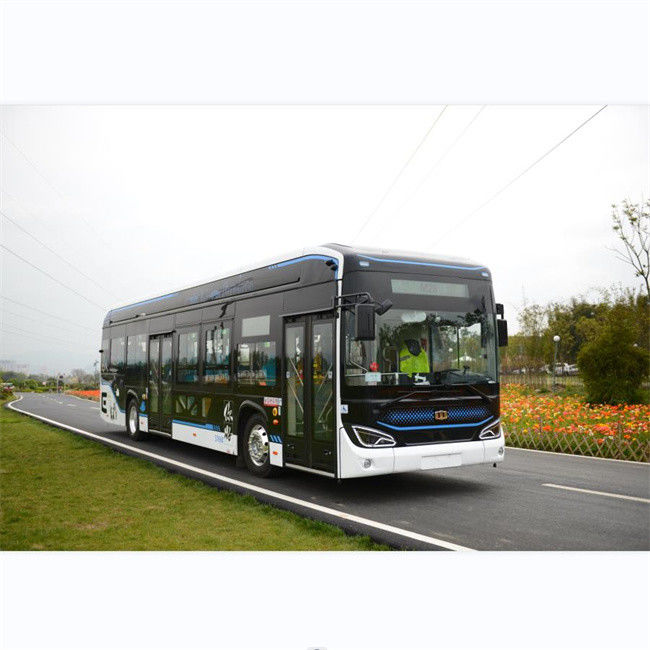 Xe buýt điện tinh khiết 12m Giao thông đô thị Xe buýt thành phố 650Km Dặm tùy chọn 46 chỗ ngồi