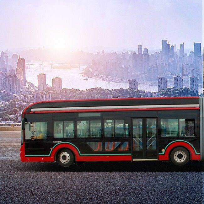 Lốp ABS Xe buýt đô thị Zev 45 chỗ LiFePo4 Xe buýt du lịch thành phố năng lượng mới 18m