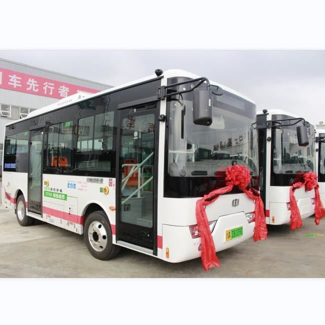 Thân thiện với môi trường 6,6 mét 16 chỗ Hộp số tự động Xe buýt điện nguyên chất Phương tiện giao thông công cộng