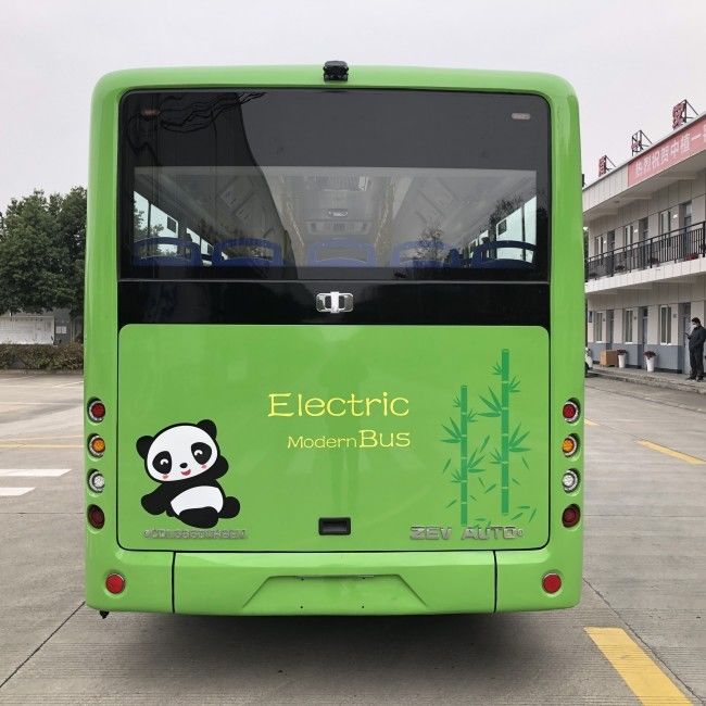 Xe buýt thành phố điện không phát thải Zev Bus với pin 122,2 kWh và 16 chỗ ngồi để vận chuyển thành phố mini