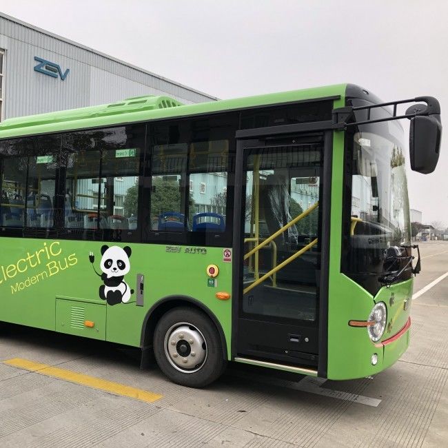 6630*2200*2925 Kích thước xe buýt nhỏ điện E Bus 6.6m Xe buýt điện pin cho giao thông công cộng