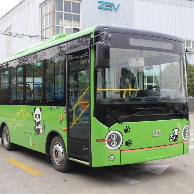 Xe buýt thành phố điện không phát thải Zev Bus với pin 122,2 kWh và 16 chỗ ngồi để vận chuyển thành phố mini