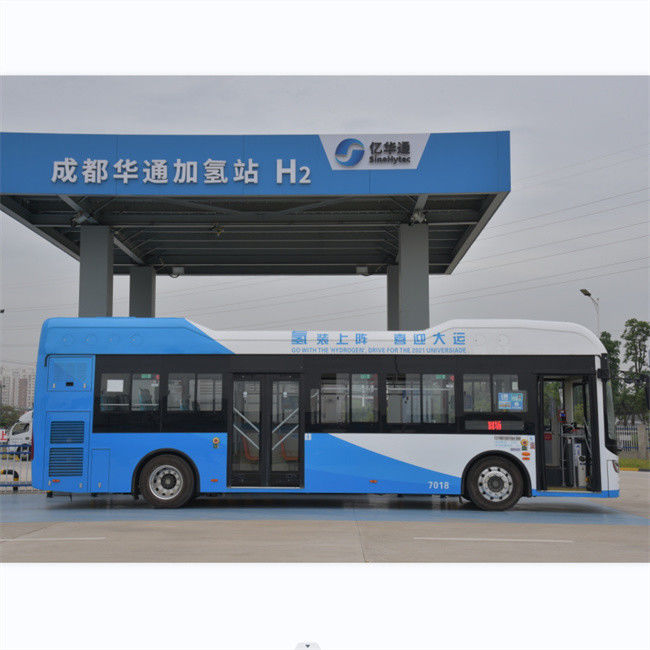 Du lịch xanh 10,5m 27 chỗ Xe buýt chạy bằng pin nhiên liệu hydro Elec City LHD 0 Khí thải