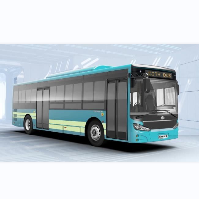12m 44 Chỗ ngồi ZEV BUS Euro 4 Hệ thống treo khí thải Diesel City Bus thấp