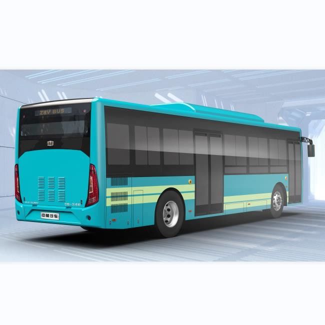 12m 44 Chỗ ngồi ZEV BUS Euro 4 Hệ thống treo khí thải Diesel City Bus thấp