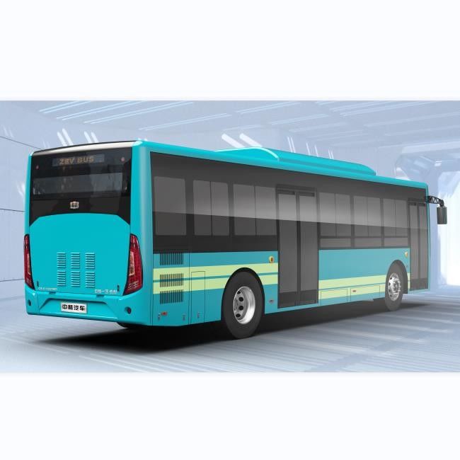 Xe buýt thành phố diesel 12m 46 chỗ ngồi với tay 5 bánh và treo không cho giao thông công cộng