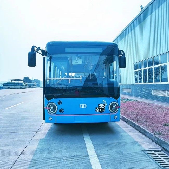 6.6m xe buýt điện mini xe tải sạc pin LHD RHD 23 chỗ cho dịch vụ đưa đón