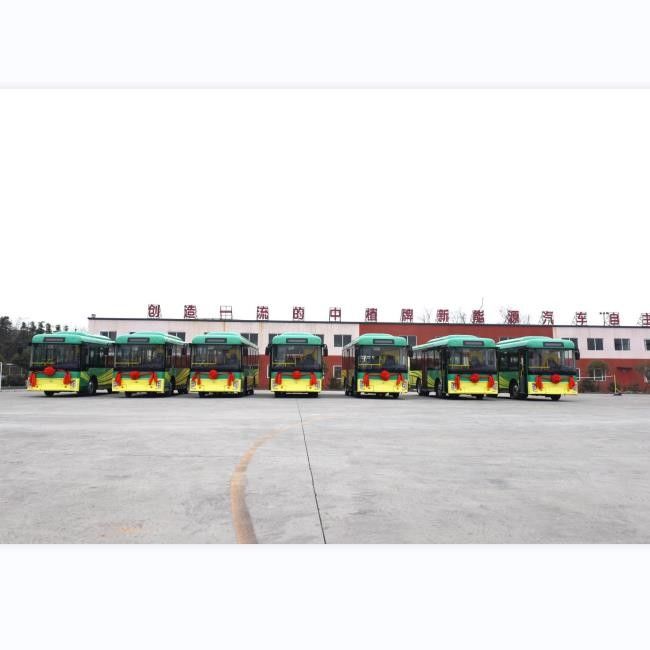 Xe buýt thành phố diesel ZEV 7,7m với 25 chỗ ngồi YC4D140-45 Động cơ và điều hòa không khí