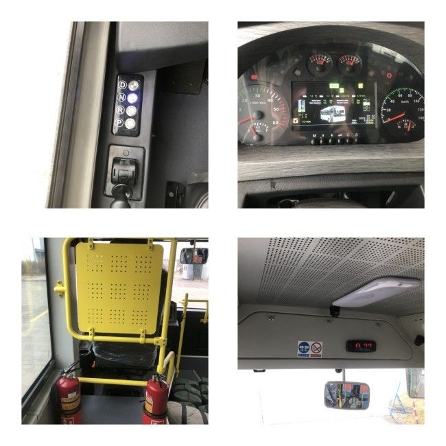 Xe điện 23 chỗ Minibus LHD/RHD Màu sắc tùy chỉnh