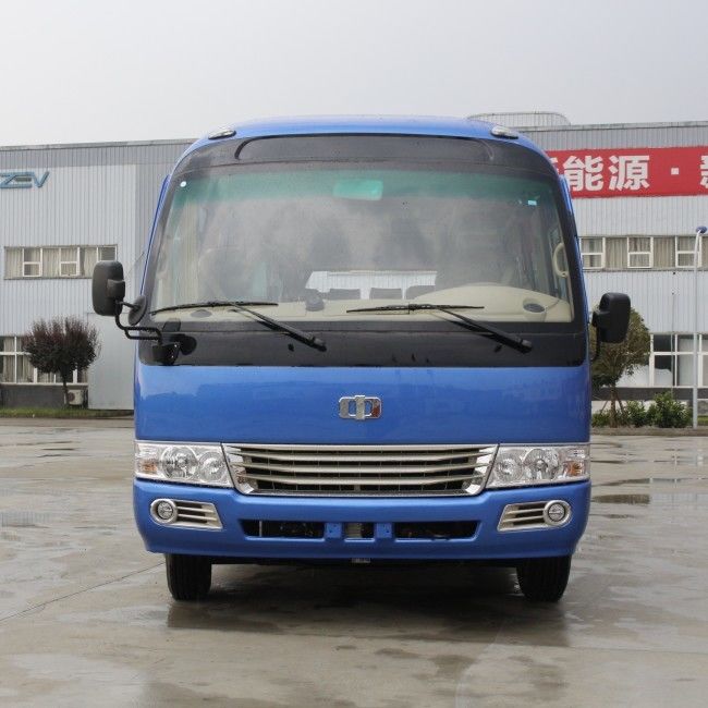 Xe Bus Coaster 25 Chỗ Với Hệ Thống Giải Trí DVD Động Cơ Diesel và Ghế Lưng Cao