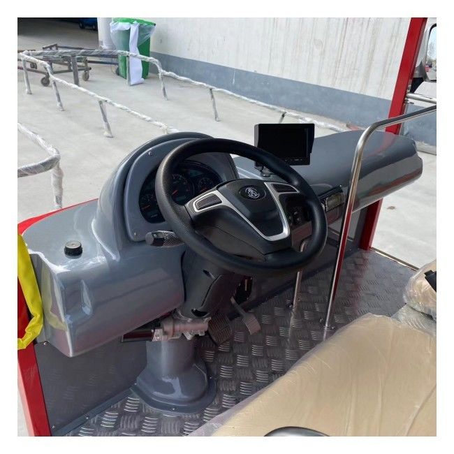 Xe buýt điện hai tầng với khả năng leo dốc 10%, phạm vi hoạt động 125 dặm và pin Lithium-ion cho xe golf tùy chỉnh và tham quan du lịch