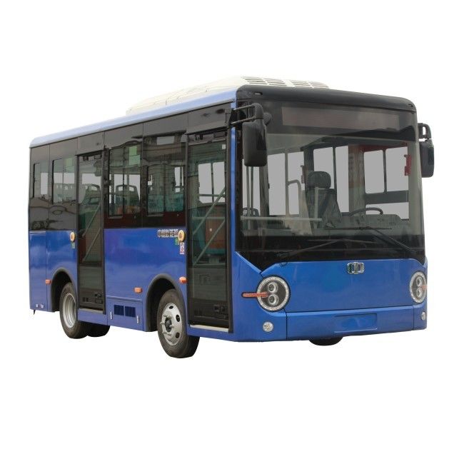 5.9M 14 chỗ xe buýt thành phố điện pin xe điện tinh khiết cho xe buýt giao thông công cộng đến trung tâm thành phố.
