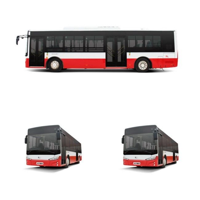 Xe buýt năng lượng mới Xe buýt thành phố điện 10,5m Lầu thấp 30 chỗ ngồi hành khách.