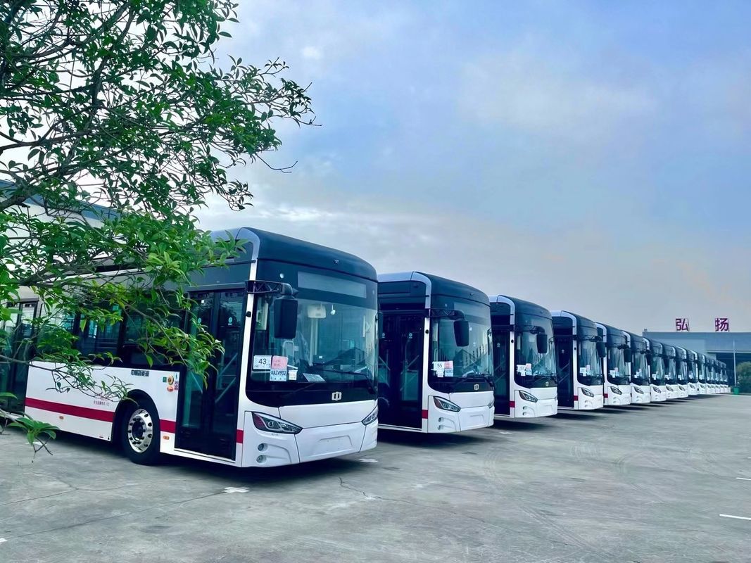 Xe buýt điện tinh khiết với pin lithium ion 255kwh