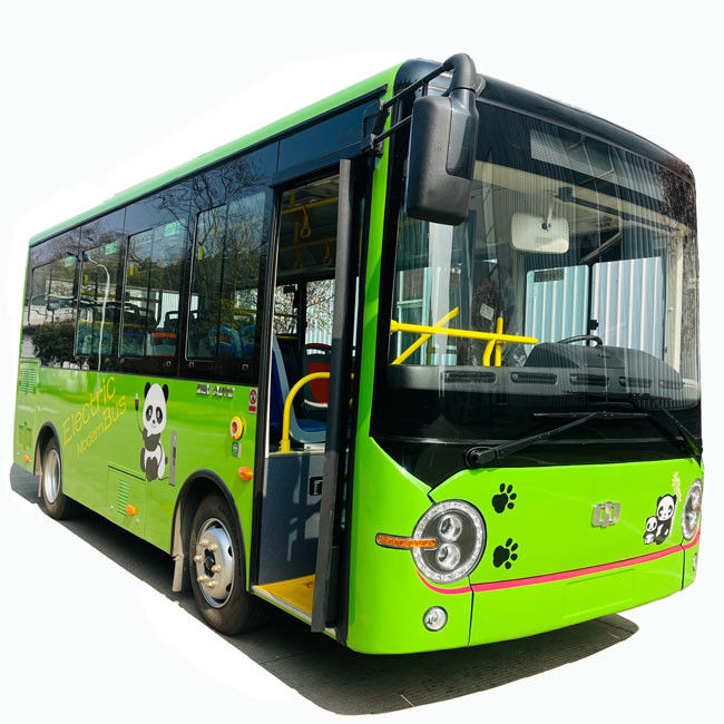 6.6m xe buýt Zev xe buýt chạy bằng pin xe buýt minibus điện 24 chỗ cho giao thông công cộng.