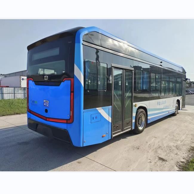 10.5m Xe buýt thành phố điện sạc nhanh Xe buýt điện và xe buýt công cộng 30 chỗ ngồi cho giao thông đô thị.