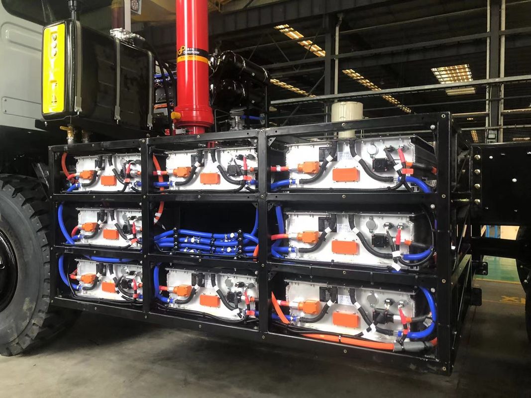 Xe tải khai thác mỏ điện tải trọng 110 tấn với pin LFP 528kWh cho vận chuyển tự động không phát thải