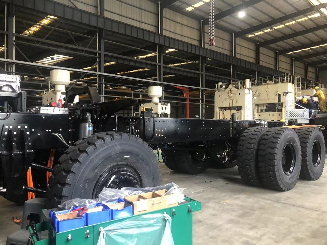 Xe tải khai thác mỏ điện tải trọng 110 tấn với pin LFP 528kWh cho vận chuyển tự động không phát thải