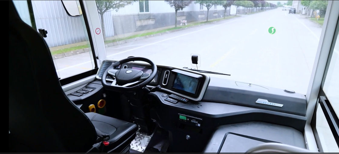 Xe buýt điện mini 5,4m 11 chỗ ngồi, xe buýt điện pin tầm xa cho giao thông đô thị