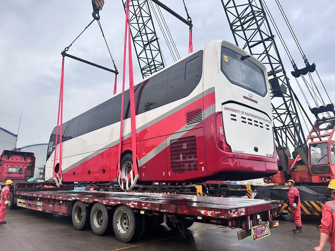 Xe buýt xe buýt điện 46 chỗ ngồi 11m Giao thông công cộng đường dài