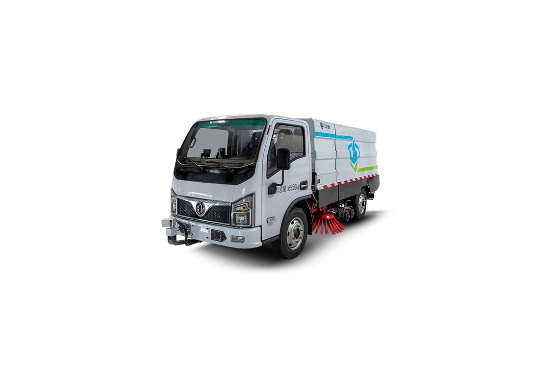 New Energy 7T Washing Sweeper Sanitation Vehicle with Zero Emission 2.2 m³ Water Tank and 300 km Endurance Mileage
