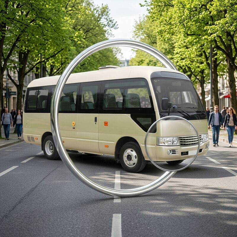 Xe buýt 6m Diesel Coaster Xe buýt mini Transit Với 19 chỗ ngồi Tốc độ tối đa 100km/h