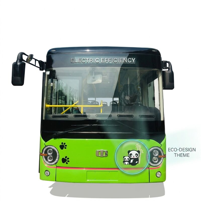 Xe buýt điện 6,6m Không phát thải ZEV 24 chỗ ngồi cho giao thông đô thị