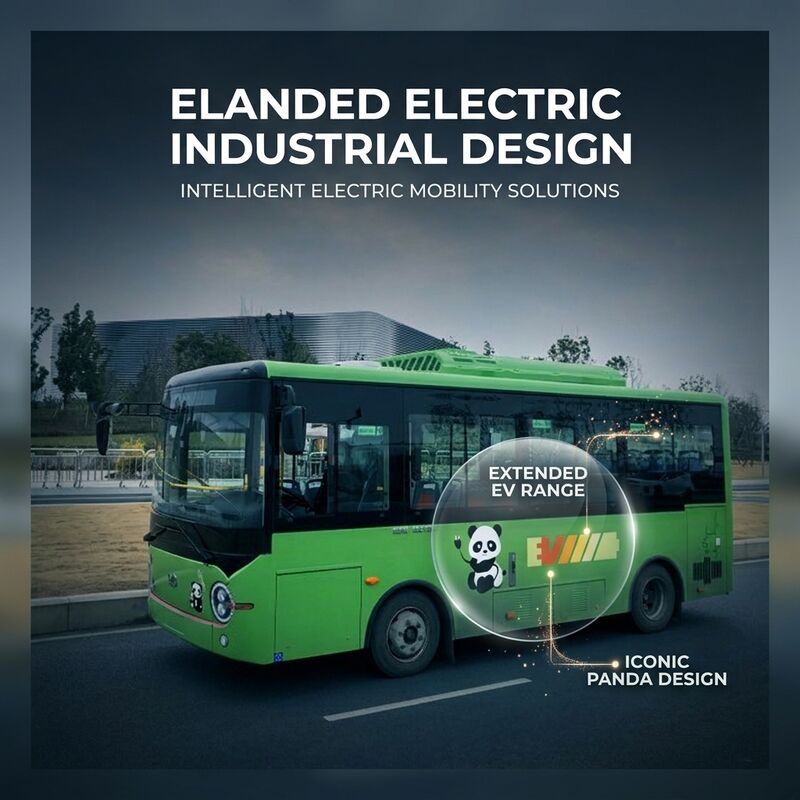 Xe buýt điện tinh khiết LHD 6,6m E-Bus có sạc flash trên sàn
