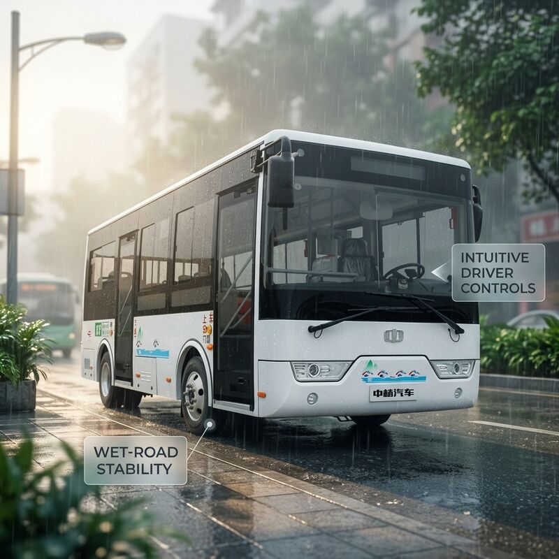 6.6m 16 Chỗ LHD Xe Buýt Điện Mini Xe Buýt Điện cho Giao Thông Công Cộng Đô Thị