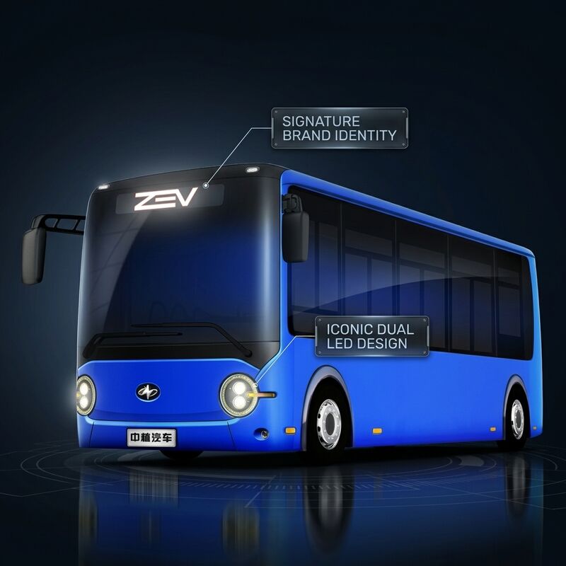 6.6m chiều dài 16 chỗ ngồi xe buýt điện thuần túy với phạm vi 180km cho giao thông công cộng đô thị