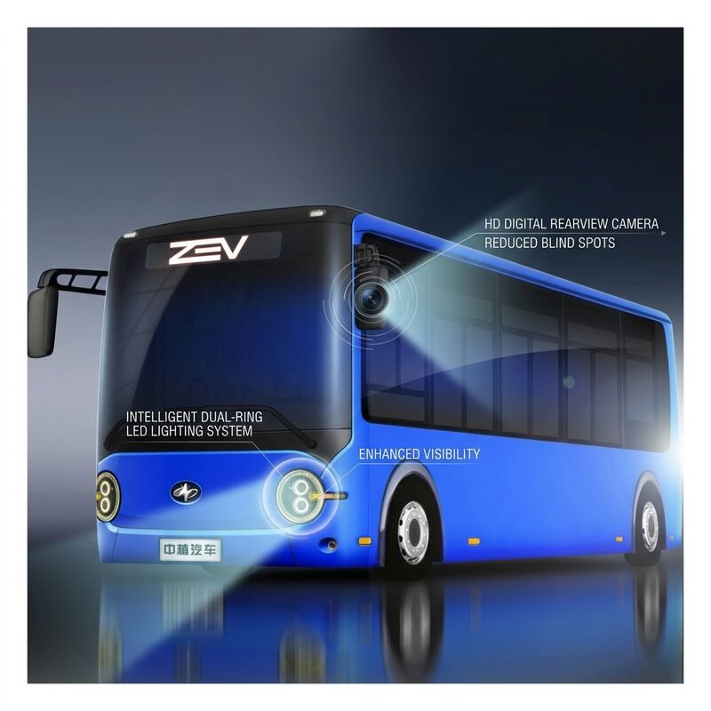 6.6m Xe buýt điện tinh khiết Xe buýt mini thành phố Xe buýt không cho giao thông công cộng 16 chỗ ngồi