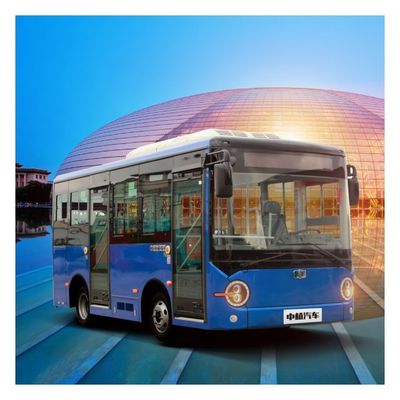 6m xe buýt thành phố điện thuần túy EU tiêu chuẩn chứng nhận 16 chỗ ngồi với phạm vi lái xe dài.