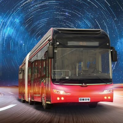 ISO 18m Sức chứa hành khách 158 Electric City Bus Battery Operated