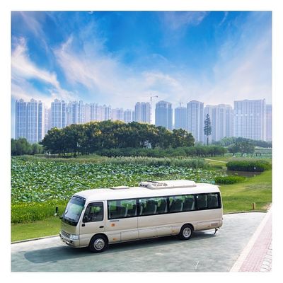6m chiều dài 19 chỗ ngồi xe buýt diesel xe buýt minibus với điều hòa không khí