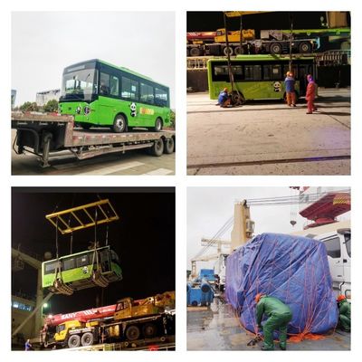 Xe buýt điện nhỏ không khí thải với 24 chỗ ngồi và tốc độ tối đa 69km / h