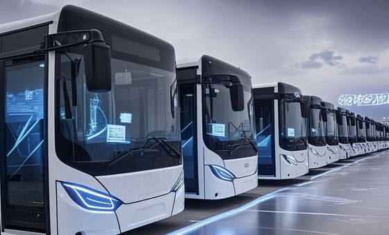 8.5m ắc quy xe buýt thành phố điện giải pháp sinh thái cho giao thông công cộng