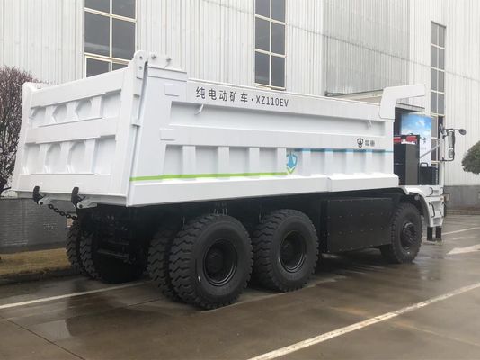Xe tải khai thác mỏ điện tải trọng 110 tấn với pin LFP 528kWh cho vận chuyển tự động không phát thải