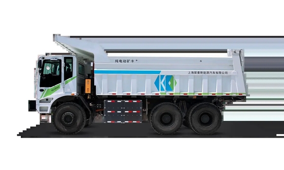 Xe tải khai thác điện 110 tấn với pin LFP 528kWh