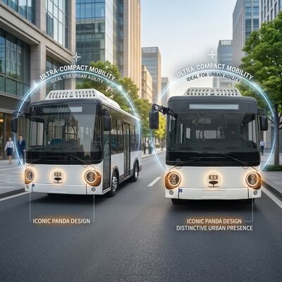 14 chỗ ngồi xe buýt điện minibus không khí thải xe buýt EV 69km / h.