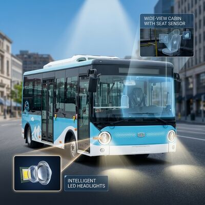 5.9m Xe buýt thành phố điện E Xe buýt EV xe buýt cho giao thông đô thị
