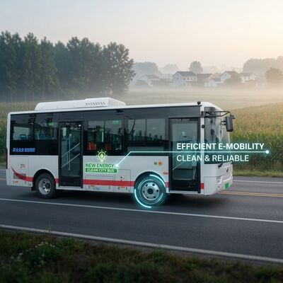 6M pin điện minibus thành phố 14 chỗ ngồi Leaf lưng xuân.