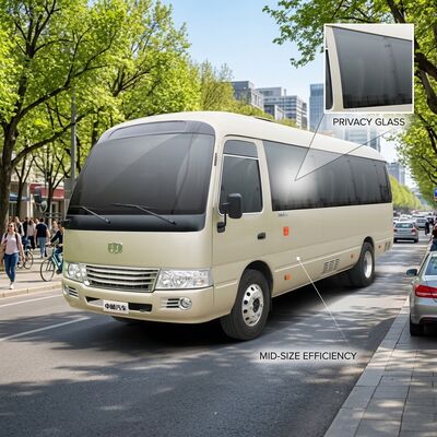 6m Khí thải xanh 12 chỗ xe buýt xe buýt xe buýt du lịch 100km/h