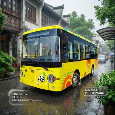 6.6m xe buýt điện xe buýt mini hai bước, hộp số tự động